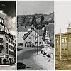 Ob das Central Hotel Schweizerhof in der August-Ruf-Straße (links), der Hohgarten (Mitte) oder das Maggi-Werk (rechts): Die Stadt Singen ...