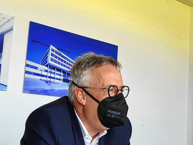 Matthias Geiser leitet das Schwarzwald-Baar-Klinikum als Geschäftsführer. Manchmal entfährt ihm auch Unverständnis.