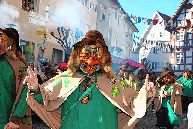 Bild 6: Die schönsten Bilder vom Fasnetsmäntig in Meßkirch (5)
