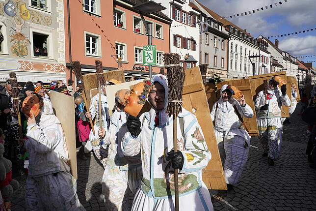 Bild 5: Bilder vom 44. Maschgerelauf der Narrozunft in Villingen &ndash; Teil 2