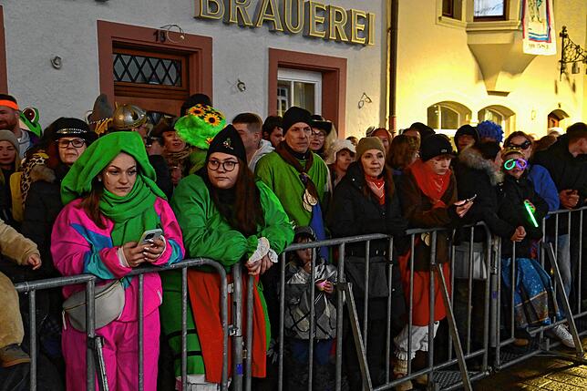 Bild 3: Fasnet in Villingen: So verlief die Fasnetsuche der Glonki-Gilde