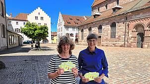 Gudrun Mauthe (links) und Sabine Braun haben erneut ein sehr umfangreiches und interessantes Ferienprogramm auf die Beine gestellt. ...