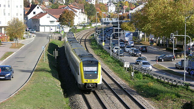 Umsteigen vom Auto auf die Bahn ist im Kreis Waldshut längst eine Alternative. Hier, am Waldshuter Viehmarktplatz, soll mit der ...