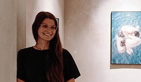 Sie macht mit einer Ausstellung von sich reden: Milena Schilling zeigt ihre Bilder derzeit in der Leica Galerie Konstanz. Für die junge ...