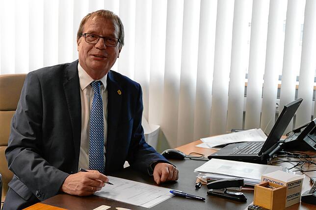 Amtsinhaber Klaus Eberhardt ist der einzige Kandidat der OB-Wahl.