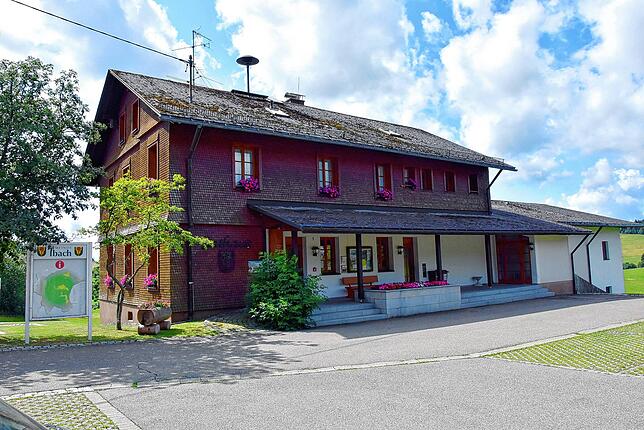 Das neue Rathaus in Oberibach.
