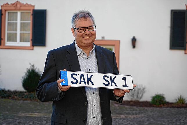 Bürgermeister Alexander Guhl ist zuversichtlich hinsichtlich der heutigen Entscheidung im Kreistag.