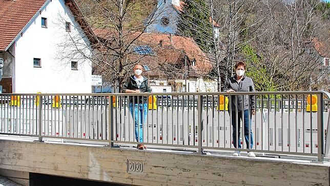 Nur noch den Frost abwarten, dann können auch die letzten Arbeiten an der Brücke Buchwaldstraße Weizen fertiggestellt werden. Beim ...