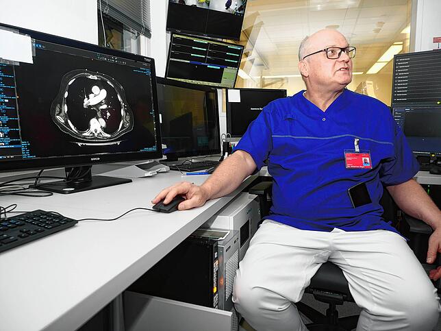 Bild 6: Das Klinikum Hochrhein öffnet sein Herzkatheterlabor für SÜDKURIER-Leser