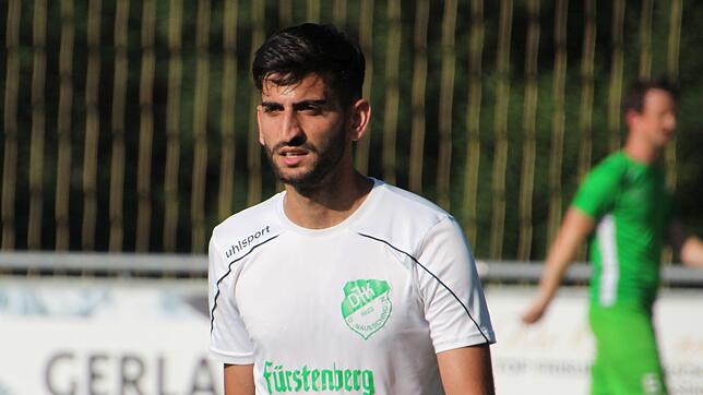Ahmet Colak erzielte den Donaueschinger Treffer bei der 1:2-Niederlage in Singen.
