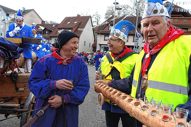 Bild 5: Narrensprung und Machtübernahme in Bonndorf