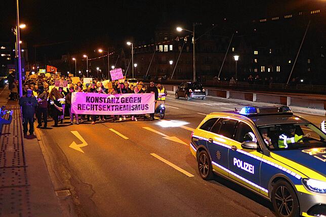 Bild 2: Konstanz geht für Zusammenhalt und Demokratie auf die Straße: Bilder