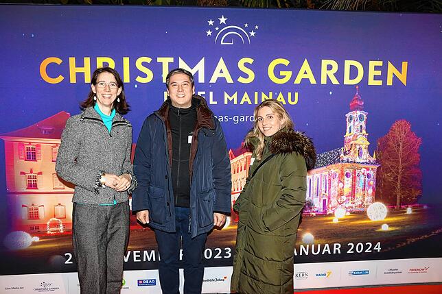 Bild 15: Insel Mainau: Bilder vom Start des Christmas Garden 2023 - Teil 2