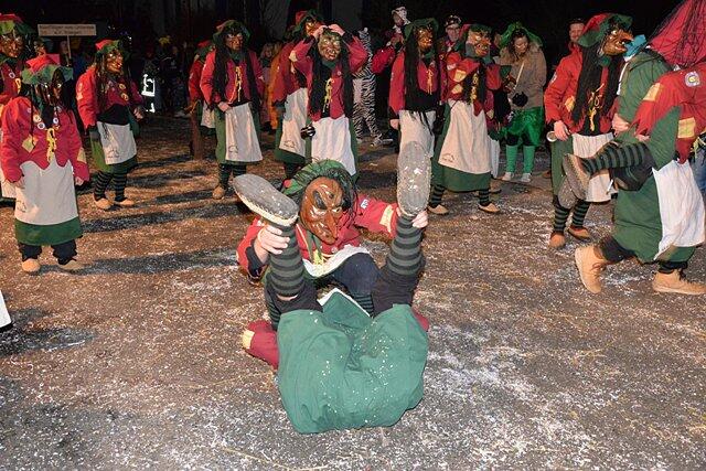 Bild 11: Großes Narrentreffen in Volkertshausen: Alle Bilder vom Nachtumzug (2)