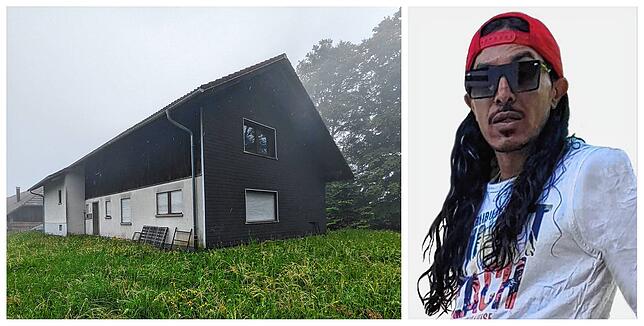 In diesem Haus im Hotzenwald lebte Mahdi Bin Nasr zuletzt. In dieser Asylunterkunft starb er am frühen Abend des 23. Dezember. Hinter ...