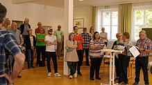 Großes Interesse gab es am künftigen Bebauungsplan Römern in Herten anlässlich des Aktionstags Städtebauförderung. Foto: Ingrid Böhm