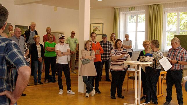 Großes Interesse gab es am künftigen Bebauungsplan Römern in Herten anlässlich des Aktionstags Städtebauförderung. Foto: Ingrid Böhm