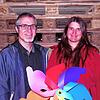 Ronny Wenzel und Lucia Karrer kandidieren für die LBU. Bild: Christiane Keutner