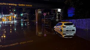 Die Feuerwehr in Nürnberg hatte alle Hände voll zu tun.