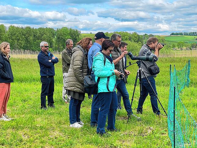 Für Ornithologen eine Sensation: Am Binninger Segelflugplatz hat das Waldrapp-Projekt seine Flugschule für die in Europa längst ...