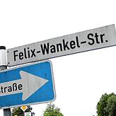Die Felix-Wankel-Straße wird in Zukunft den Namen eines Eisenbahnpioniers tragen.
