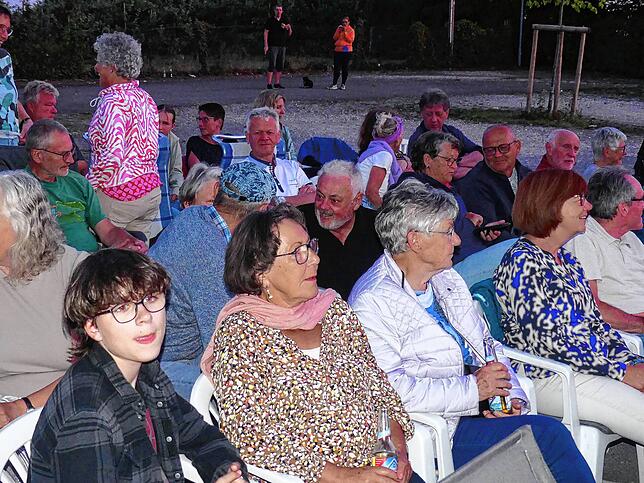 Bild 11: Musik und Kino beim Open Air in Bermatingen