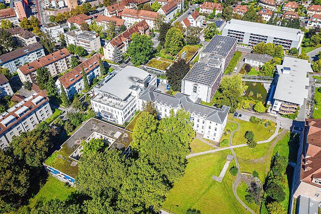 Ebenfalls ein wichtiger Baustein für die Gesundheitsvorsorge: Herz-Zentrum Bodensee in Konstanz.