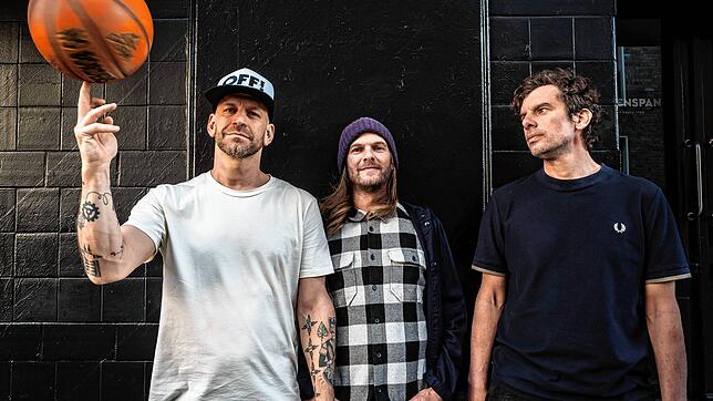 Sie spielen im kommenden Jahr zum ersten Mal auf dem Hohentwiel: das bayrische Indie-Rock-Trio Sportfreunde Stiller.