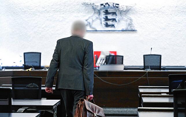 Der einstige Polizeiinspekteur beim Prozess im Jahr 2023.