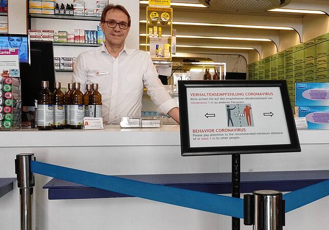 Letzter Pächter der Rats-Apotheke in der Ära der Familie Beuttel ist Christian Milbrandt (Archivfoto), der zum Monatsende Juni auf ...