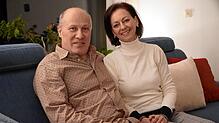 Vicky Archonti (52) und Stavros Tachtalis (59, von rechts) leben in Singen. Als Gastarbeiterkinder haben beide ihre Wurzeln in ...