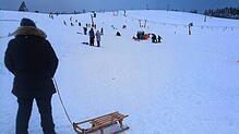 Auf dem Feldberg ist auch im Corona-Winter jede Menge los. Die Lifte sind zu, der Betrieb ist aber fast wie in jedem Winter. Auf dem ...