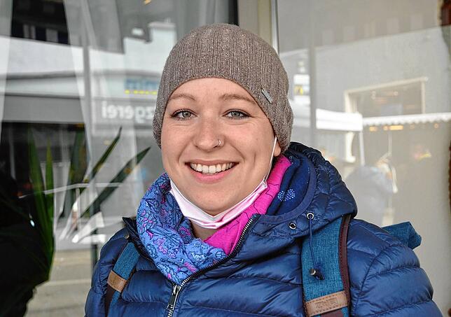 Birgit Kneule besucht den Markt in jedem Jahr.