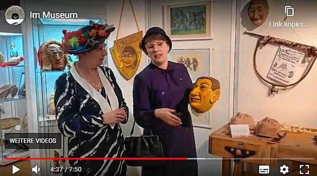 Vera und Lea Ossola im Stadtmuseum.