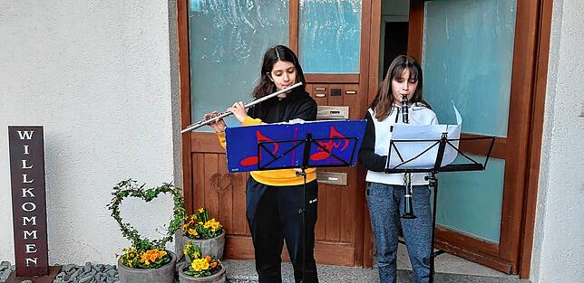 Bild 14: Bilder vom Musikerflashmob im Wutachtal