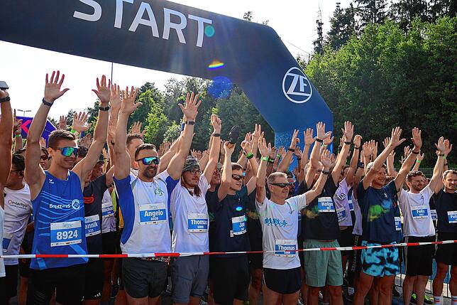 Bild 21: Gute Laune an der Messe: Die schönsten Bilder vom ZF-Firmenlauf