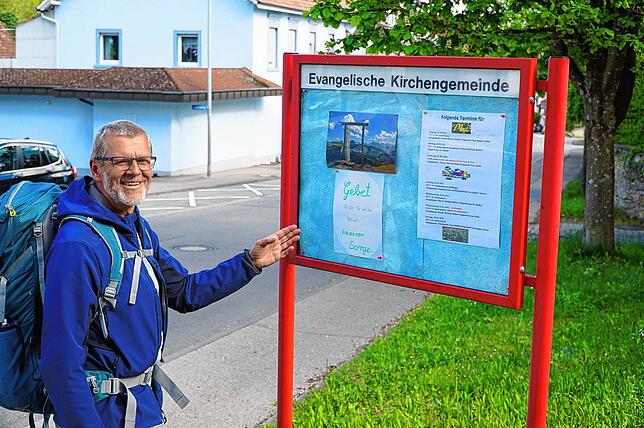 Angekommen! Im evangelischen Gemeindehaus Tengen. Aber nur für eine Nacht, dann geht es weiter.