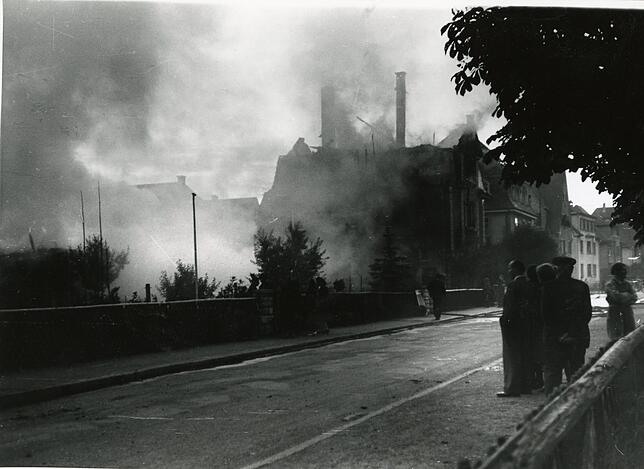 1943 begann die Bombardierung Friedrichshafens aus der Luft.