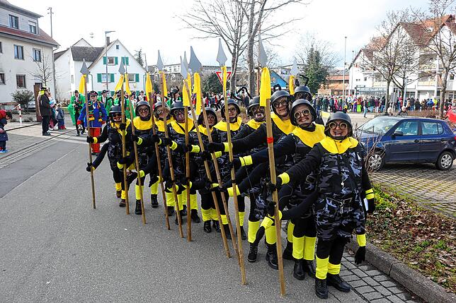 Bild 25: Bunter Gemeindeumzug in Uhldingen-Mühlhofen