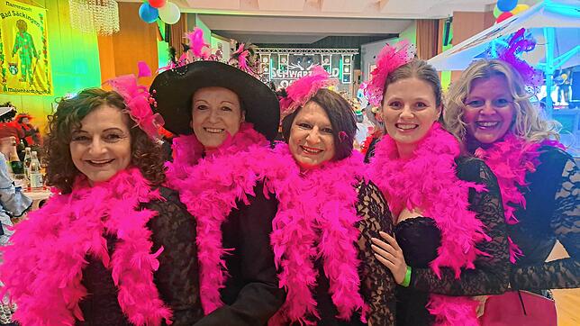 Sehen und gesehen werden: prächtige Schönheiten in Pink.