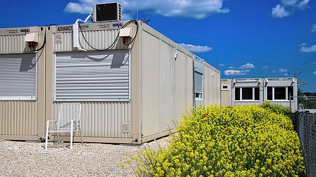 22 Flüchtlinge sind derzeit in der Container-Anlage in Meßkirch untergebracht.