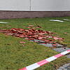 Am Dach der evangelischen Antoniuskirche in Mönchweiler hat Sturm Sabine einige Ziegel abgedeckt. Ein Loch von gut zwei Quadratmetern ...
