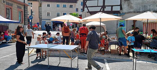 Bild 33: Impressionen vom Stadtfest in Meßkirch am Samstag, 12. Juli 2025, mit Stadtlauf des TV