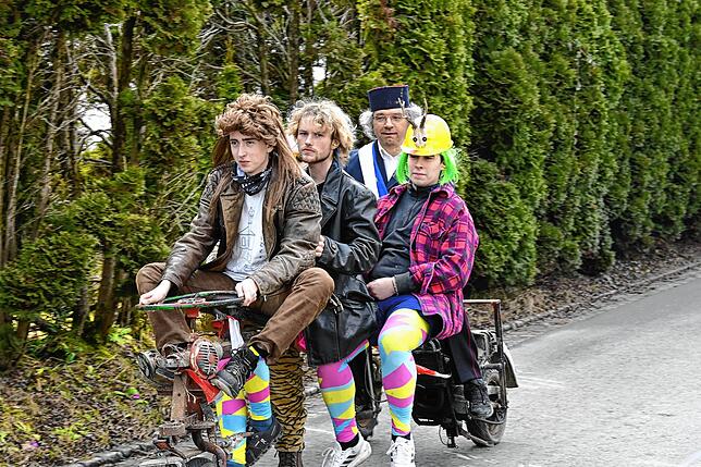 Bild 14: Fasnet in Lellwangen: 220 Narren feiern mit Musik und Freude -  hier die Bilder!