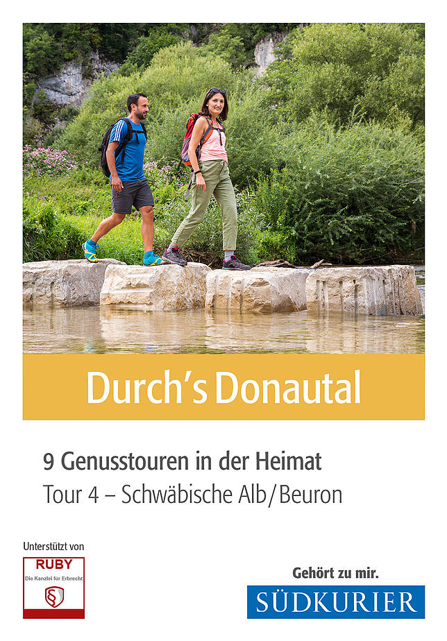 Wandern mit Genuss - Tour 4: Durch's Donautal Wandern mit Genuss - Tour 4: Durch's Donautal