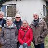 Die Anwohner Ulrike Gass, Friedemann Taut, Marieluise Sefrin, Rainer Sefrin, Danuta Hetmanski und Raimund Müller (von links) ärgern ...