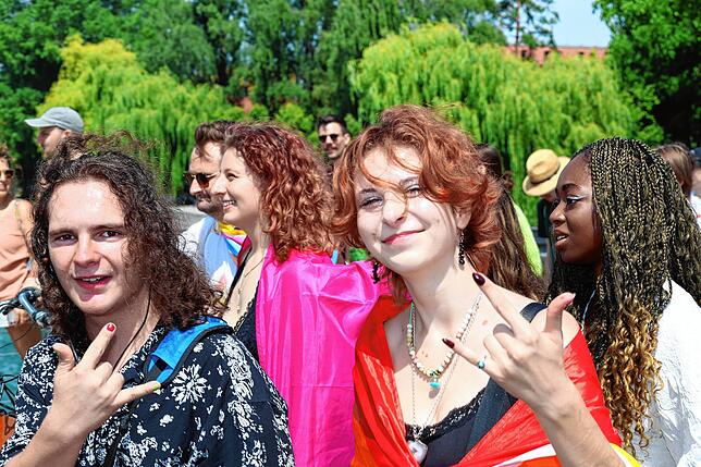 Bild 33: Der CSD Konstanz feiert 20. Geburtstag mit einer Pride-Parade durch die Stadt