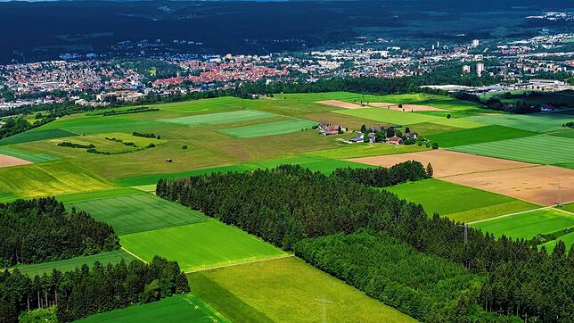 Auf dieser Fläche bei den Bertholdshöfen in Villingen-Schwenningen soll ein 30 Hektar großer Solarpark entstehen.