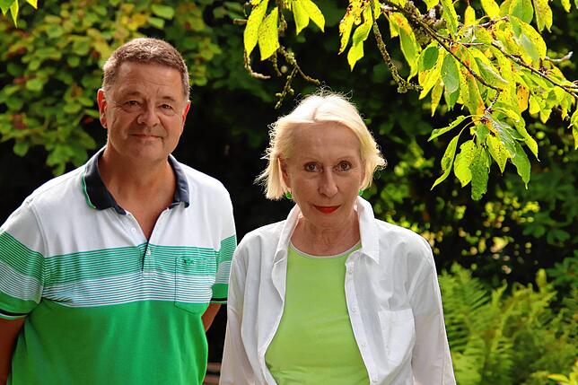Nach Austritt von Roland Biniossek aus der BÜB+: Dirk Diestel (links) und Kristin Müller-Hausser im Sommer 2021.