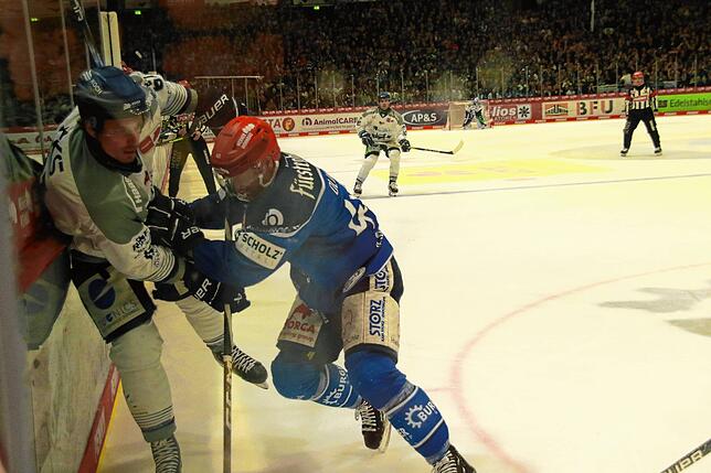 Bild 2: Fans, fliegende Fäuste und Feiern &ndash; Bilder vom 5:1 der Wild Wings gegen Straubing
